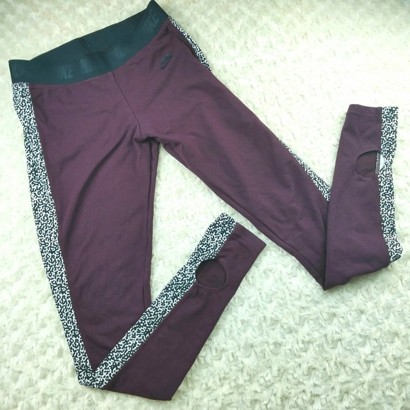 burgundy nike jumpsuit